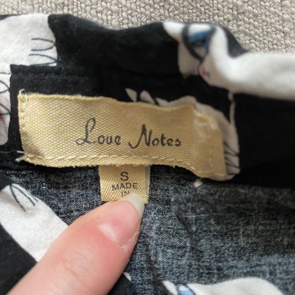 Cropped button down tee - Picture 4 of 4